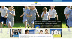 Desktop Screenshot of bastonhouseschool.org.uk